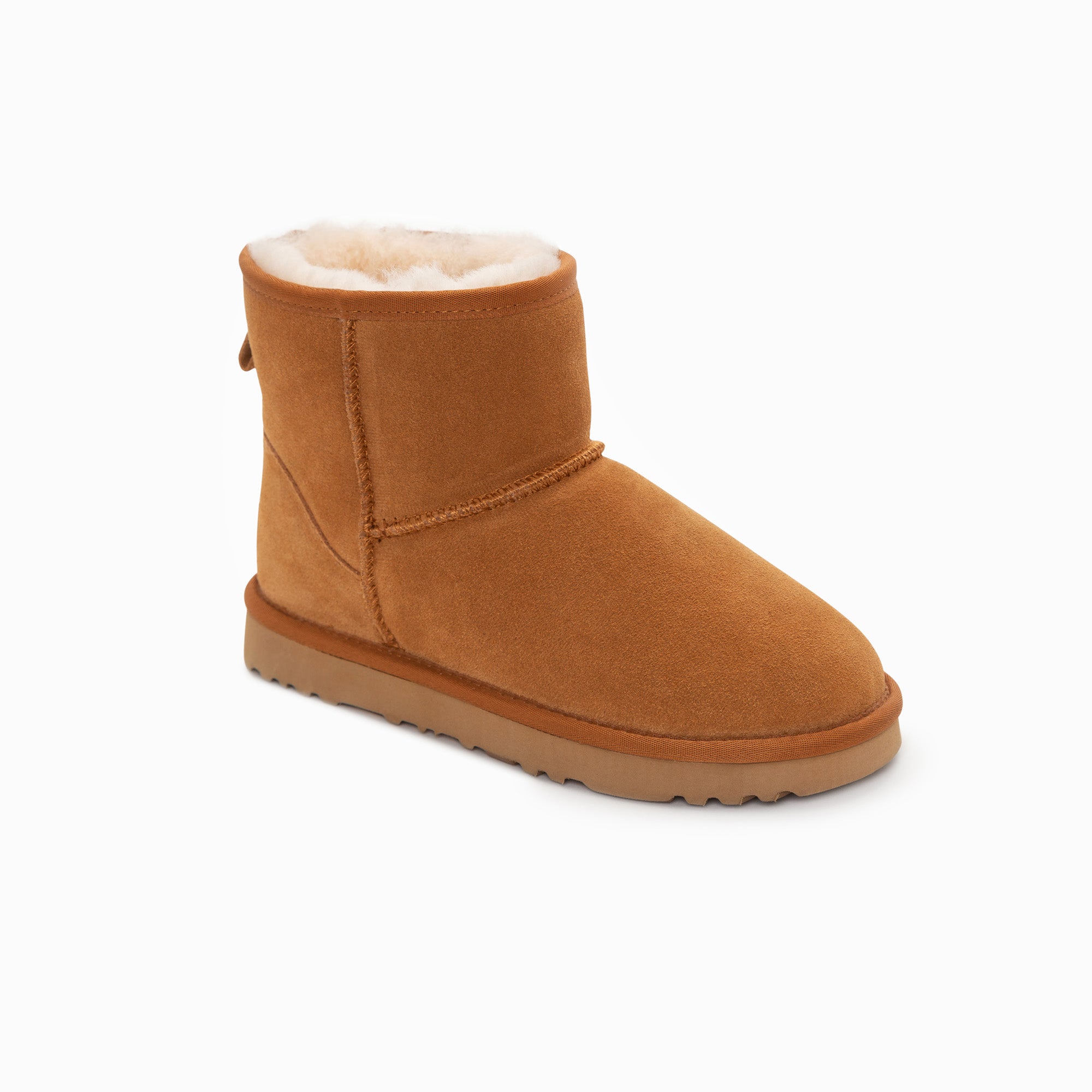 Ugg Boots Originální australská ovčí Unisex Mini Classic Suede (velká velikost) (Unisex Cow Suede)
