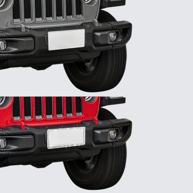 Acrylic Diamond License Plate Frame