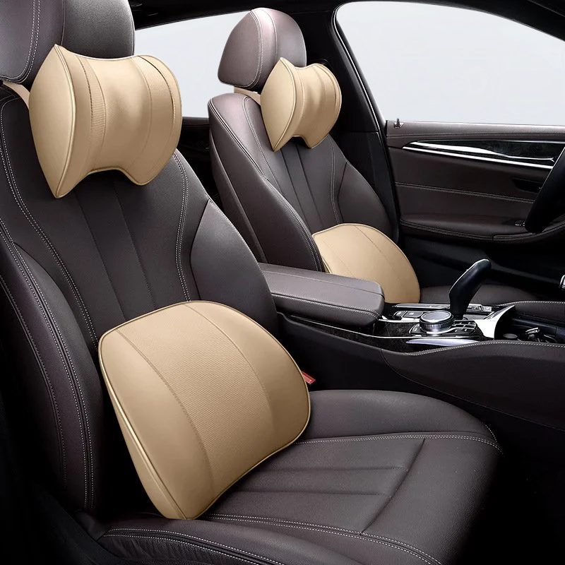 Car lumbar support pillow