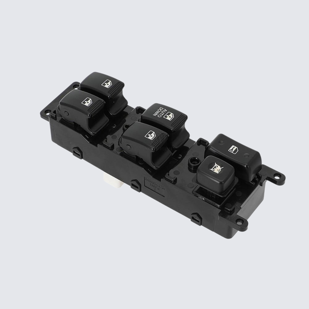 Window glass lift switch button