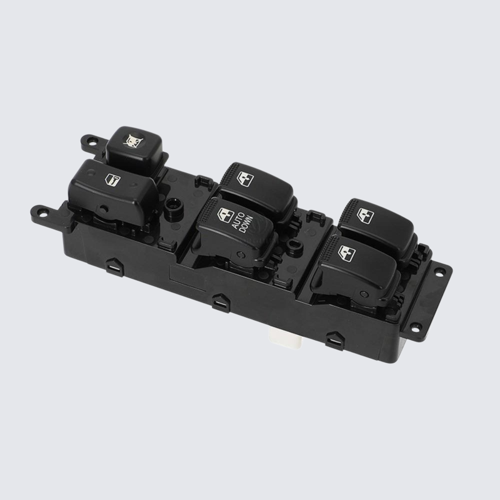 Window glass lift switch button