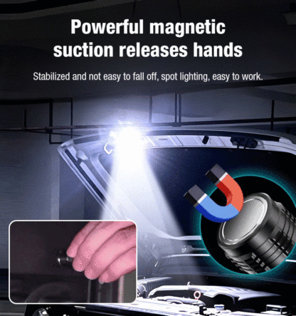 💡German Super Strong Mini Thumb Flashlight🔆Light up your entire path in 1 second, with a 230° wide-area illumination!