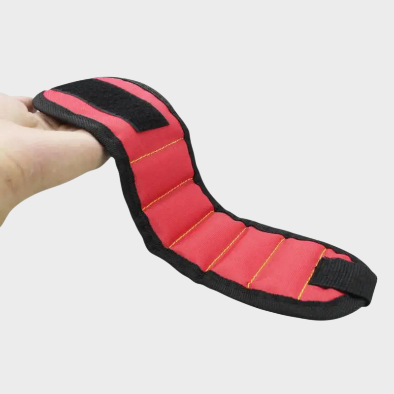 Magnetic wrist absorbs magnetic wristband