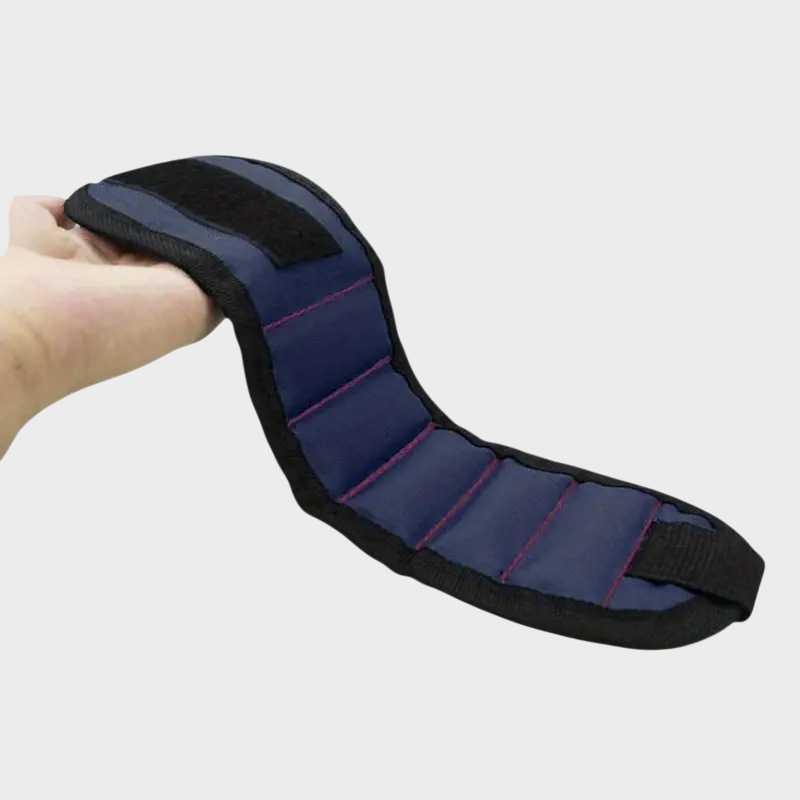 Magnetic wrist absorbs magnetic wristband