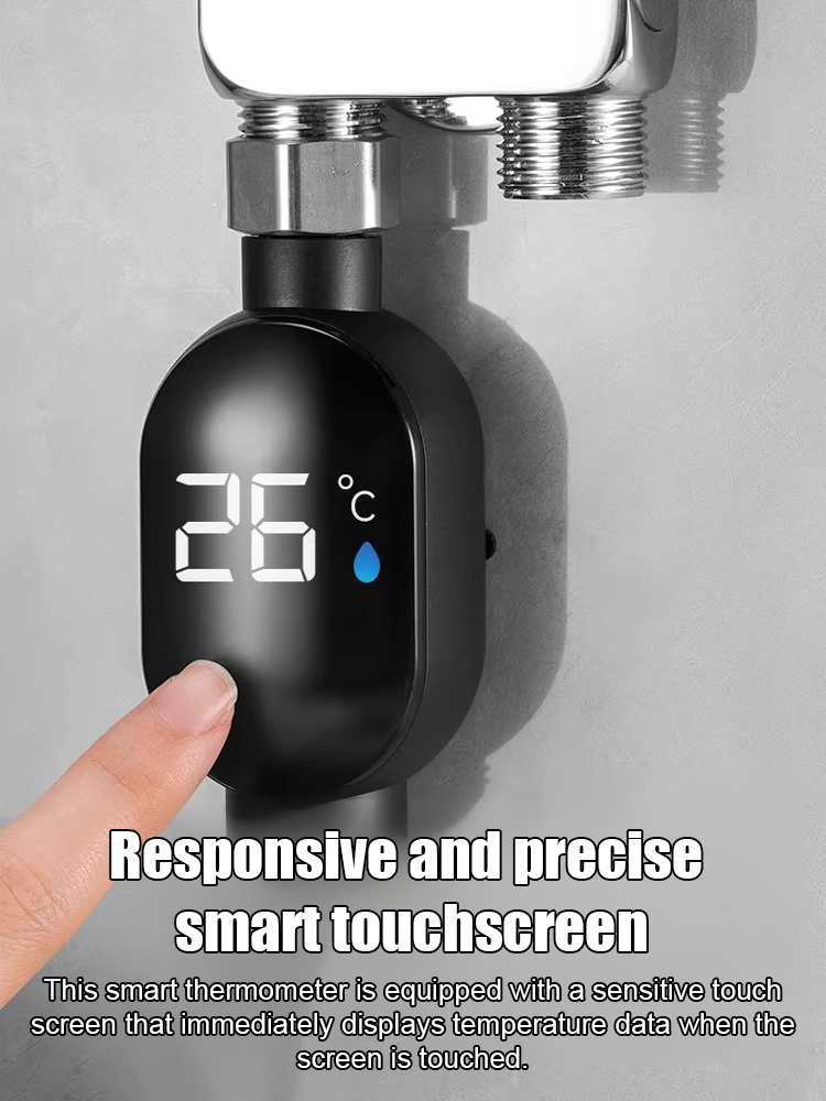 【0 electricity bill】Shower head LED temperature display