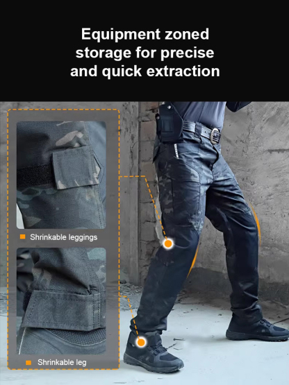 #Durable for 10 years. 🔥Men's stretch waterproof tactical pants