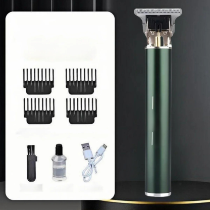 Silent and no-stuck hair Electric oil-cut carving hair clipper