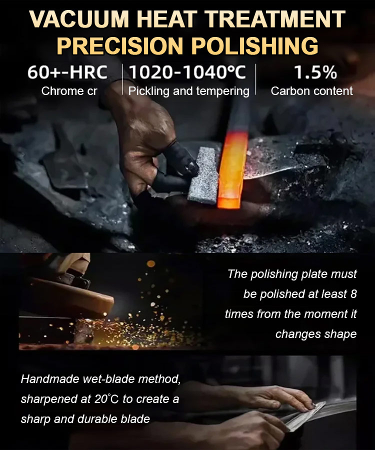 Sold 31,800 units in 3 days Hand forged meat knife cuts meat like tofu