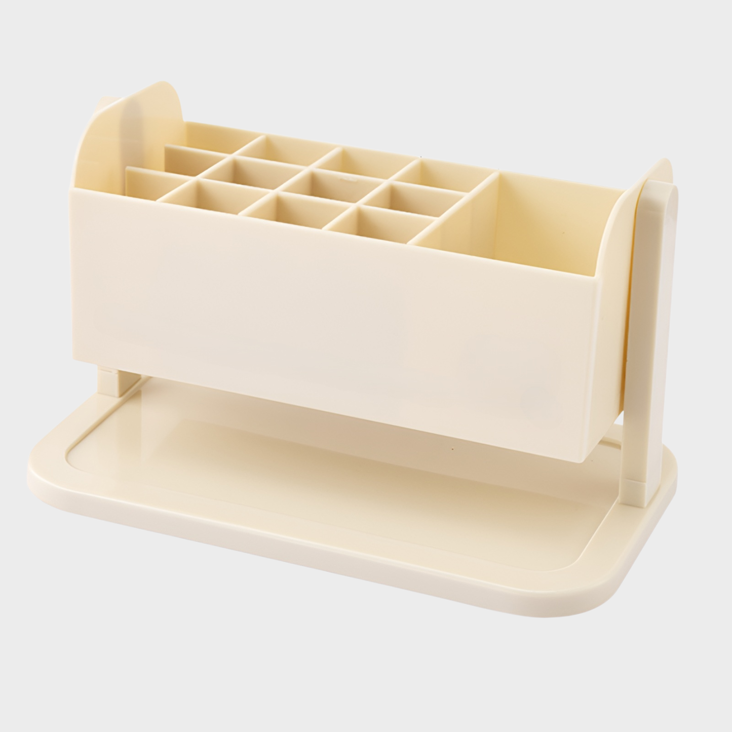 Light luxury large capacity lipstick storage box rotatable cosmetic storage box