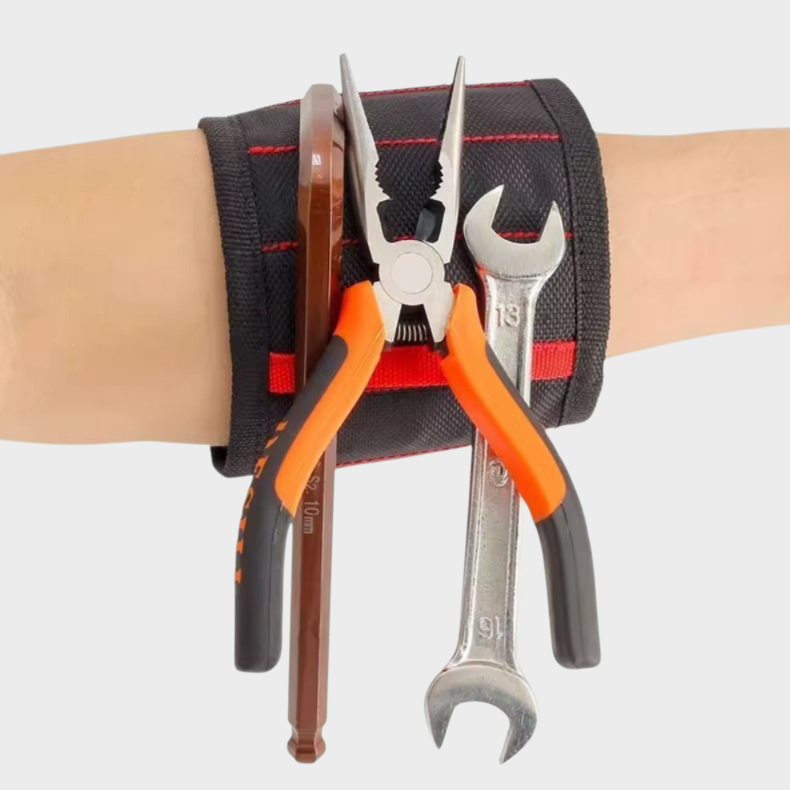 Magnetic wrist absorbs magnetic wristband