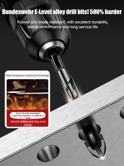 Tungsten Carbide Cross Drill Bit Set