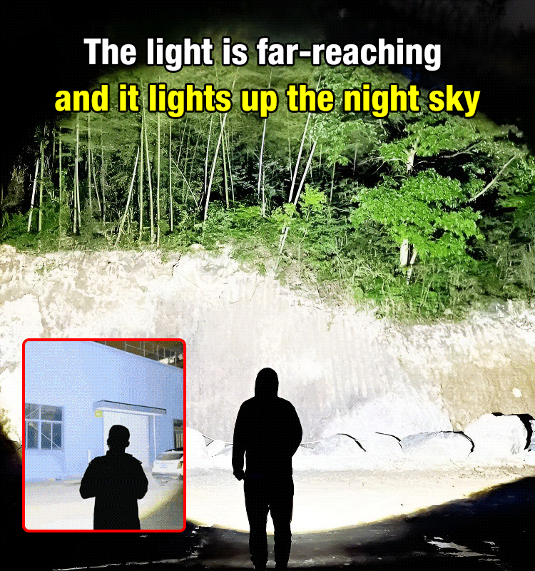 💡German Super Strong Mini Thumb Flashlight🔆Light up your entire path in 1 second, with a 230° wide-area illumination!