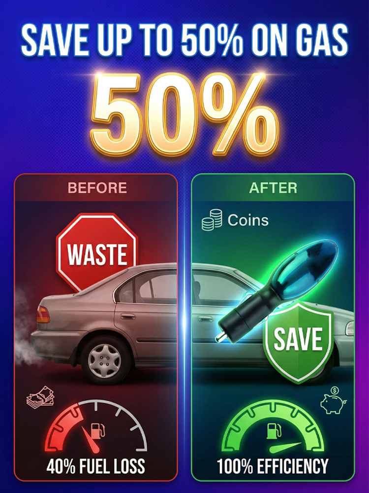 【Fuel consumption reduced by 50%】Portable universal car fuel saver