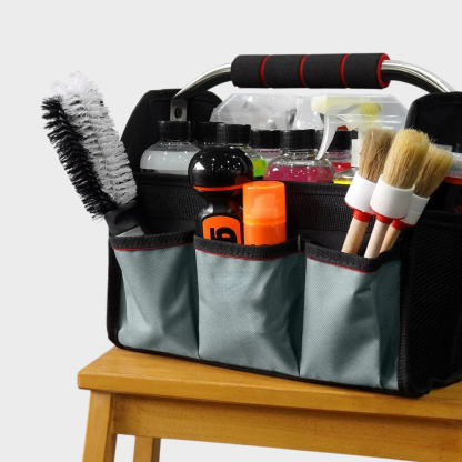 Portable multifunctional large capacity hardware tool box