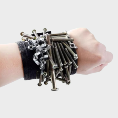 Magnetic wrist absorbs magnetic wristband