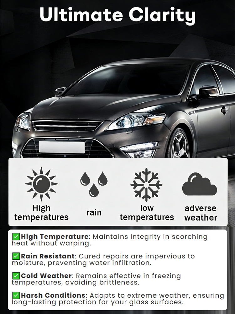 [Glass Renewal] Car Window/Windshield Crack Repair Liquid