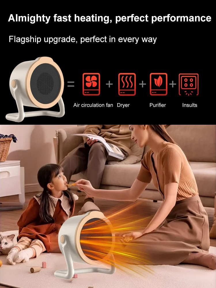 Instant desktop heater