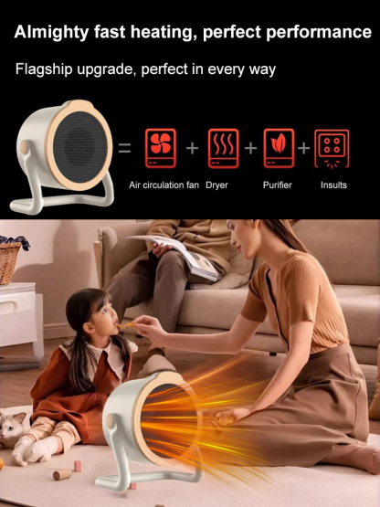 Instant desktop heater