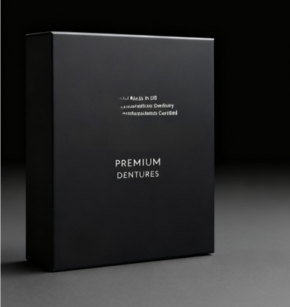 [Over 300,000 users worldwide] Full-mouth bone-supported denture set