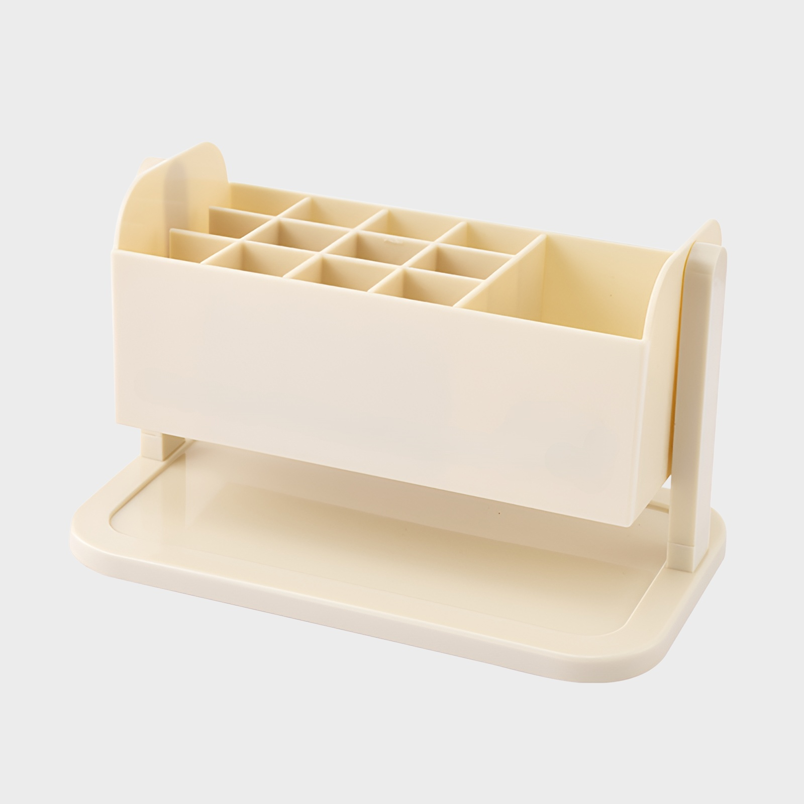 Light luxury large capacity lipstick storage box rotatable cosmetic storage box