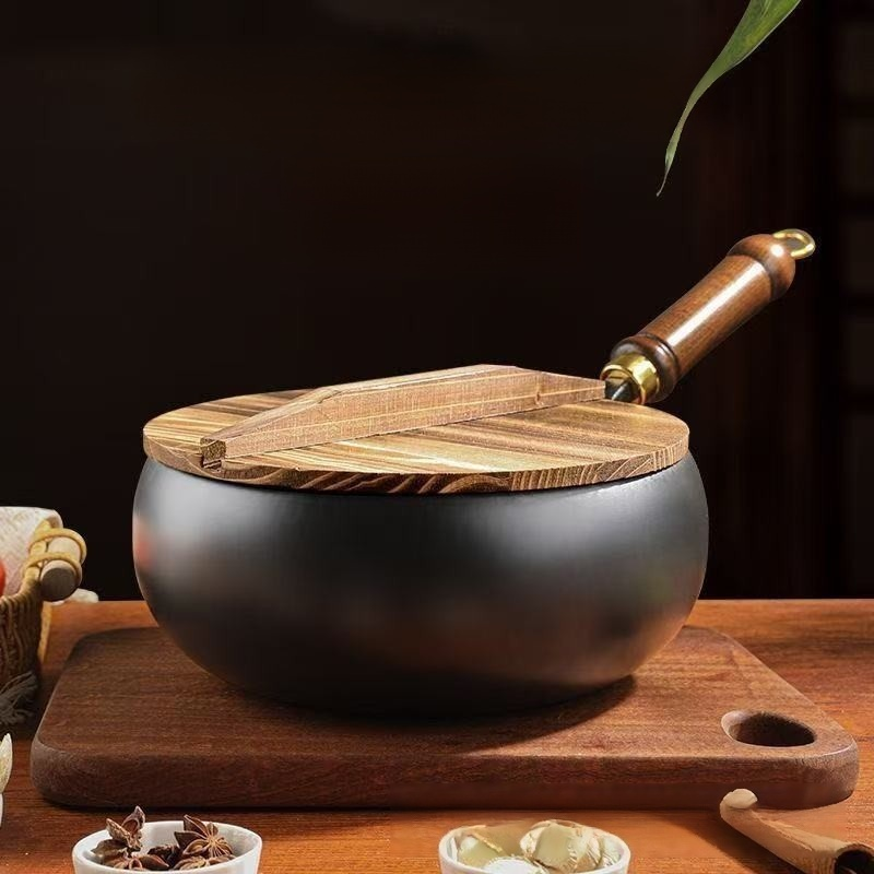Handmade Hammered Large Belly Pot