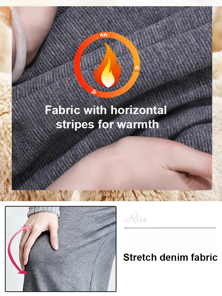 Elegant Curved Wool Cashmere Wide-Leg Pants🐑100% pure cashmere