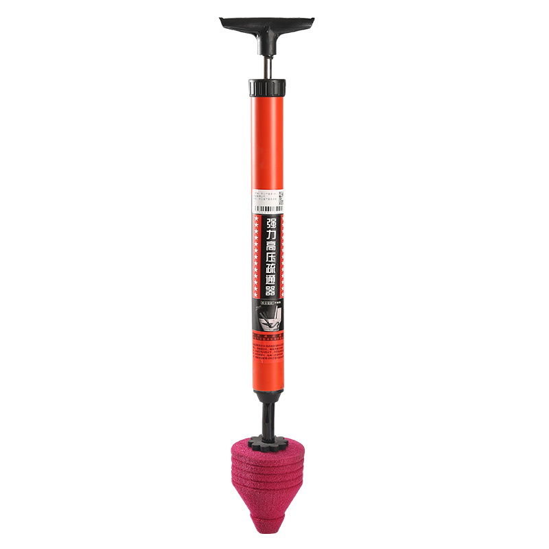 One-shot toilet pipe dredger