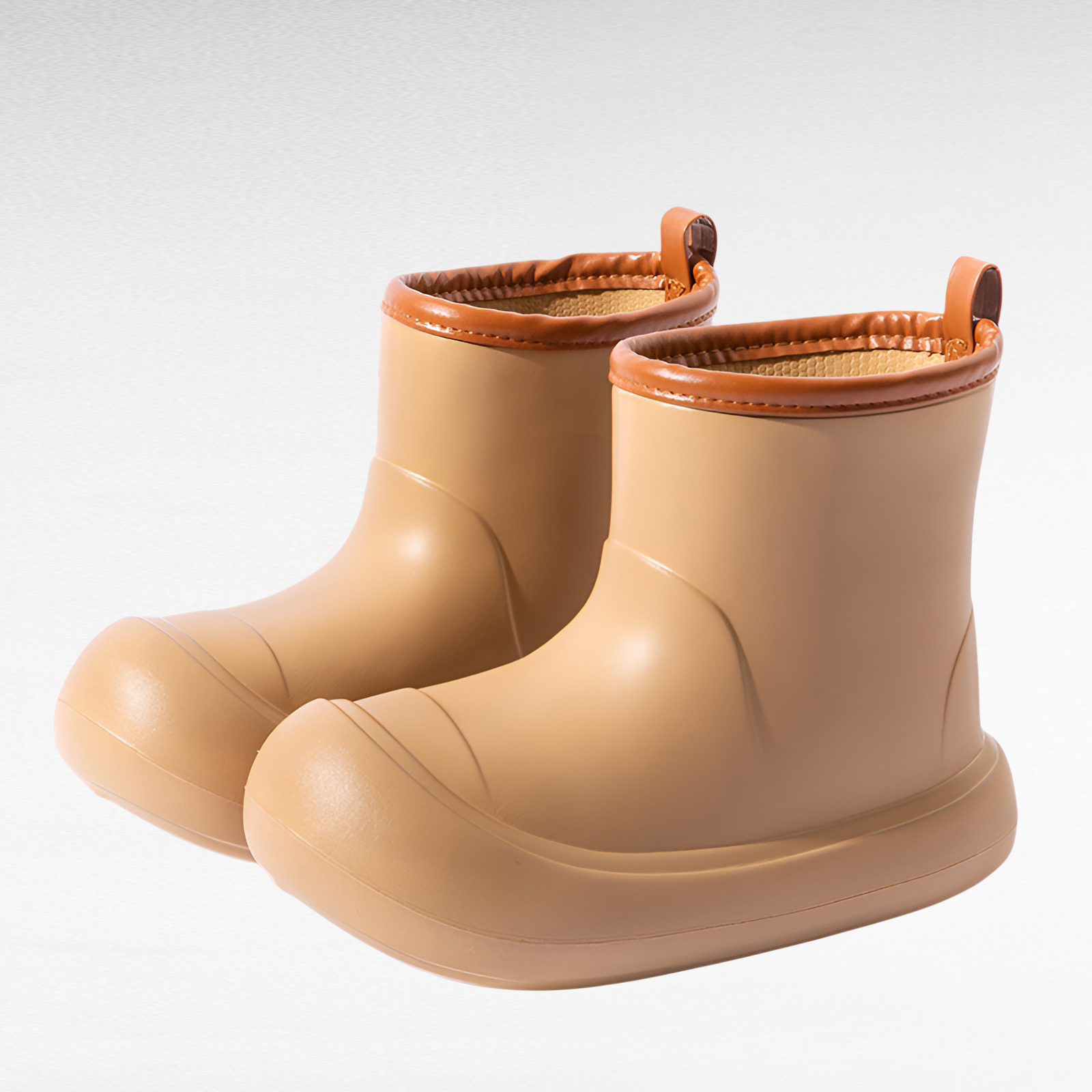 New style rain boots outdoor rain boots thick bottom high top rain boots fashionable parent-child no