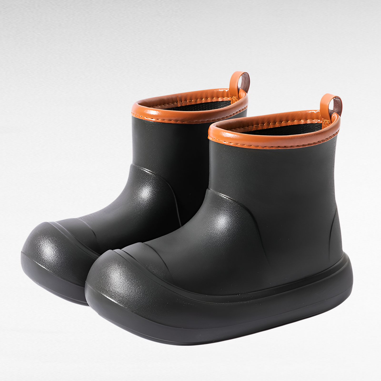 New style rain boots outdoor rain boots thick bottom high top rain boots fashionable parent-child no