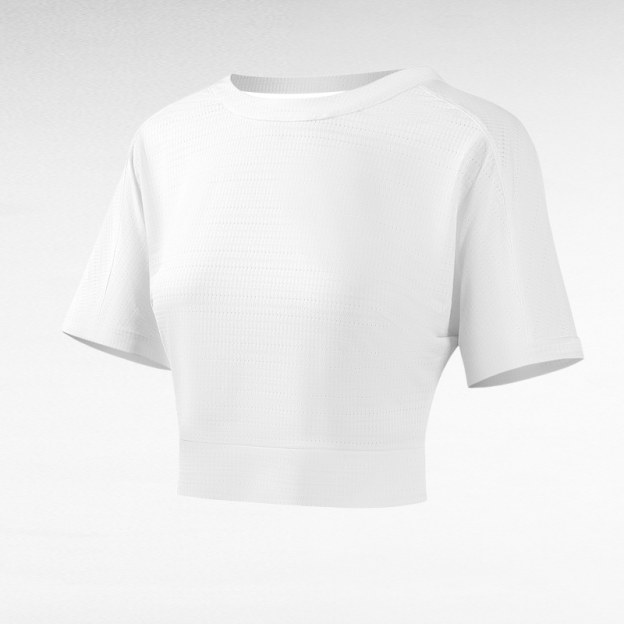Sports top women's hollow T-shirt quick drying breathable