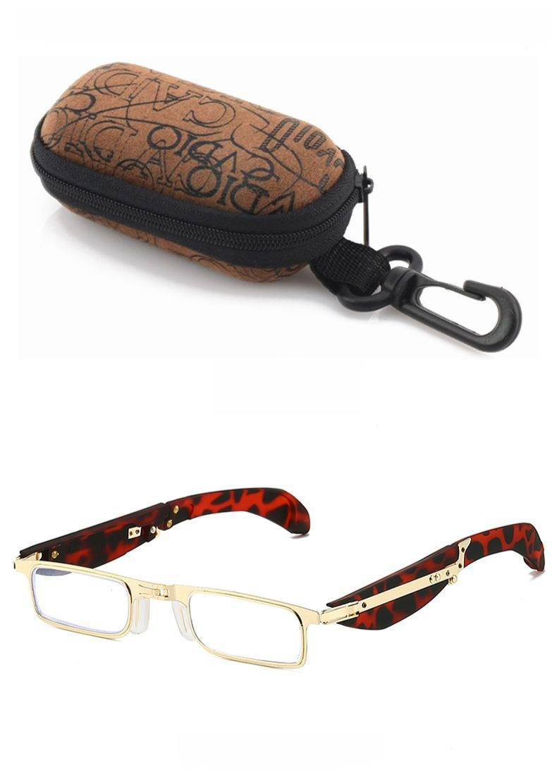 Anti-blue light folding reading glasses🛡️Tested by experts, it effectively blocks harmful blue light and provides 99% UV protection.