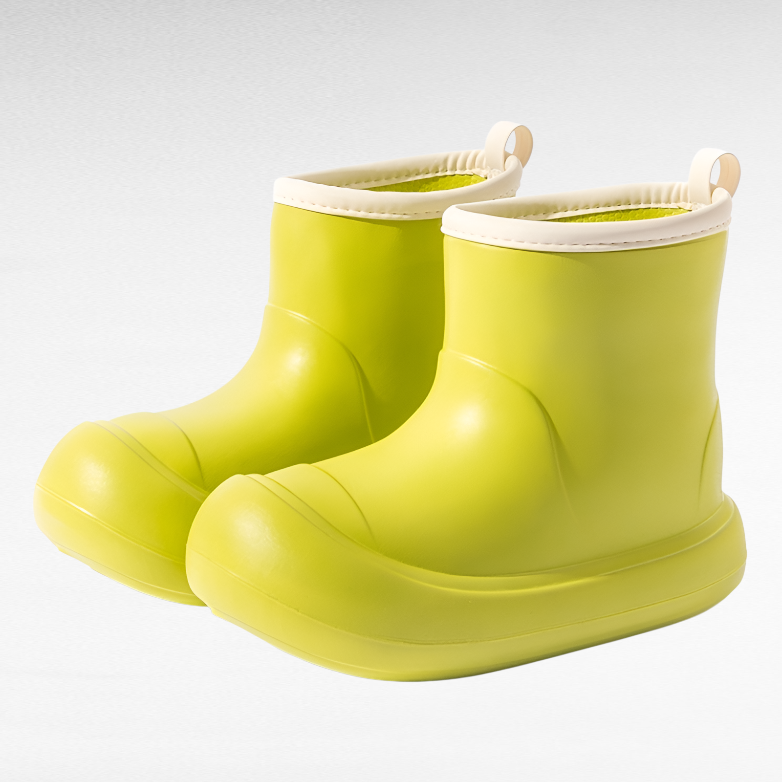 New style rain boots outdoor rain boots thick bottom high top rain boots fashionable parent-child no