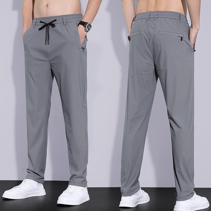 2025 Latest 【Coolmax Breathable Ice Silk Pants】 1+1