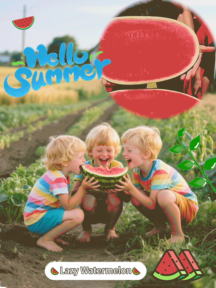 Extra Large Lazy King Watermelon Seeds