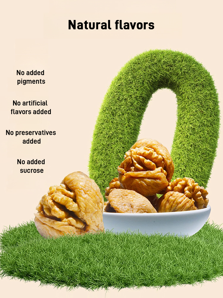Walnut-Stuffed Dried Figs，Low-calorie, high-satisfaction, healthy snack