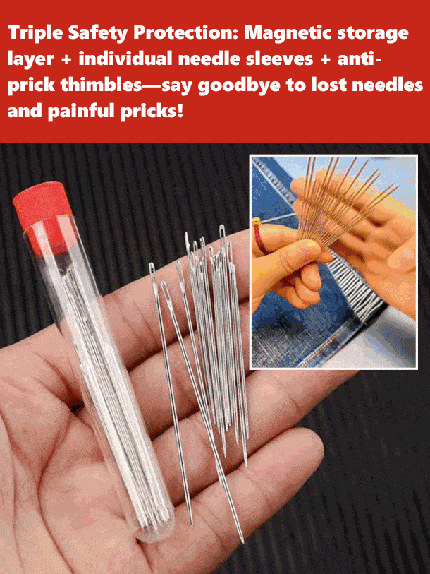 [Threading in seconds, happy making]The Ultimate 34-Piece Sewing Kit