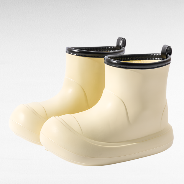 New style rain boots outdoor rain boots thick bottom high top rain boots fashionable parent-child no