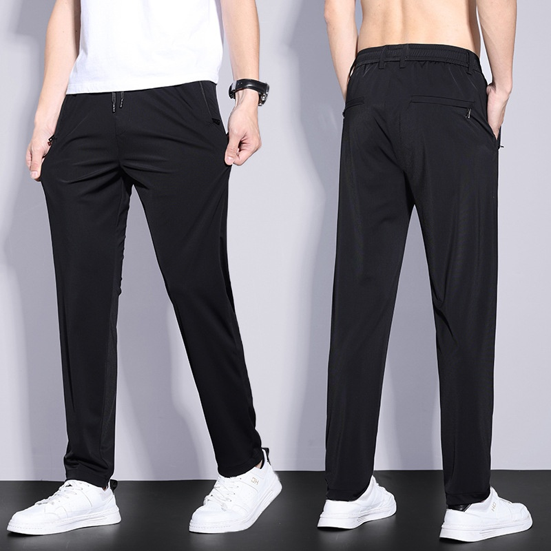 2025 Latest 【Coolmax Breathable Ice Silk Pants】 1+1