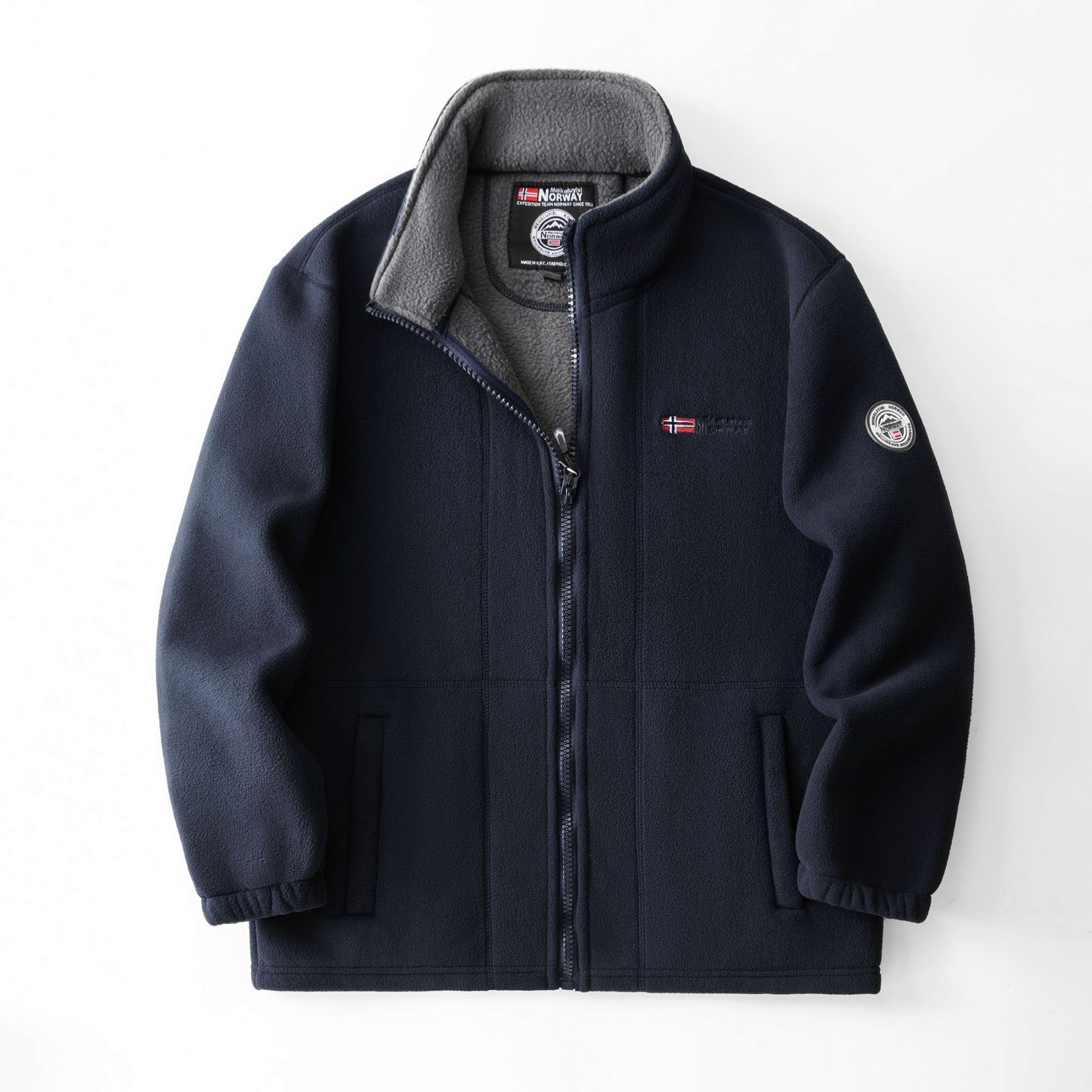 【Keep warm even at -40℃】Men's Export Double-Sided Fleece Jacket to Norway