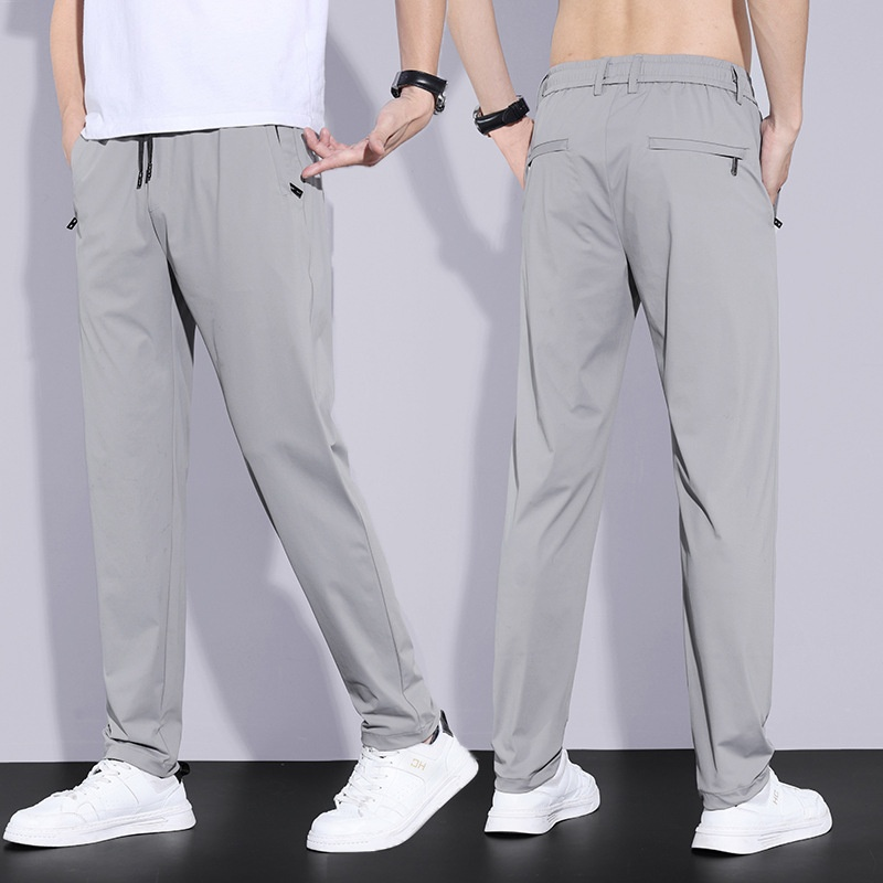 2025 Latest 【Coolmax Breathable Ice Silk Pants】 1+1