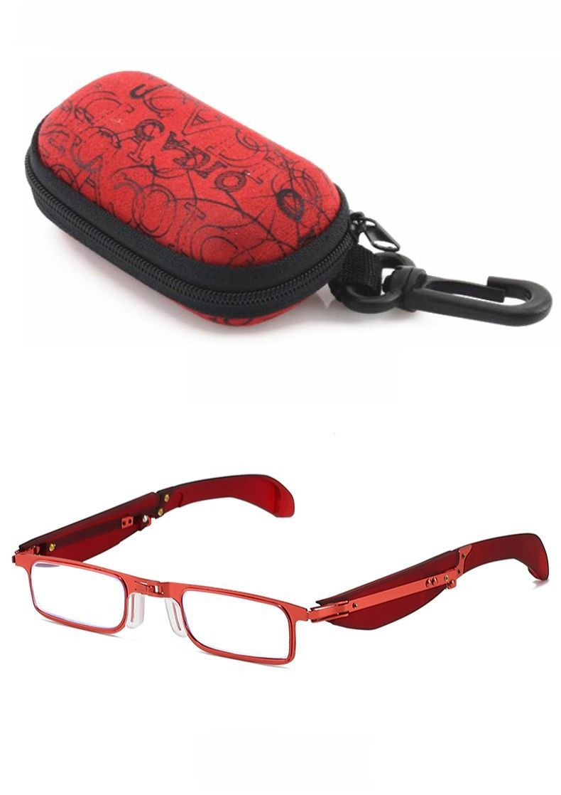 Anti-blue light folding reading glasses🛡️Tested by experts, it effectively blocks harmful blue light and provides 99% UV protection.