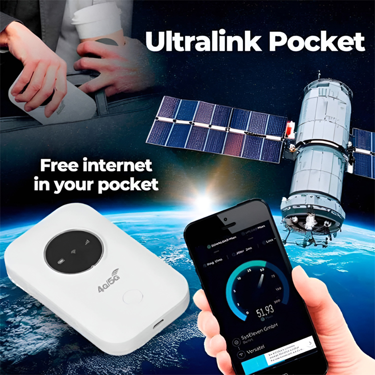 Free Internet in Your Pocket 5G Router,Achieve unlimited global coverage
