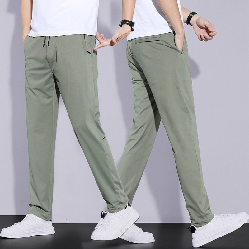2025 Latest 【Coolmax Breathable Ice Silk Pants】 1+1