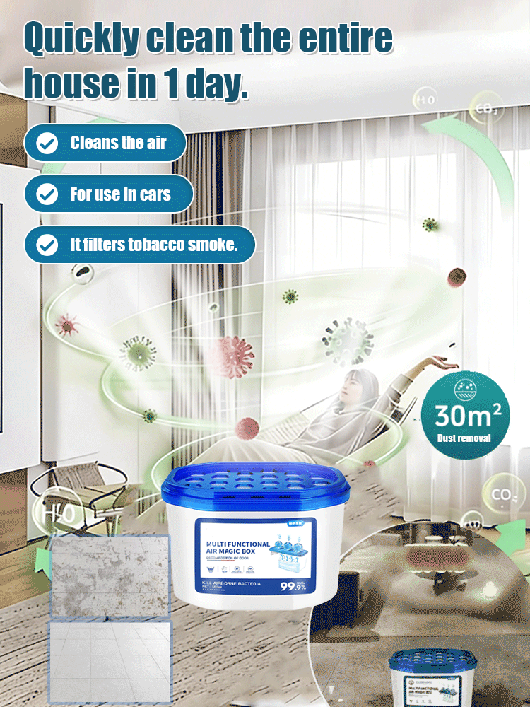 Advanced Biomedical Multi-Functional Dust Removal Box