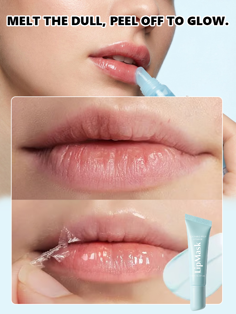 Moisturizing, Hydrating, and Color-Correcting Peel-Off Lip Mask⏱️ 10-Minute Lip SOS — Lazy-Girl & Commuter-Friendly