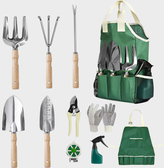 Gemüse- und Blumengarten-Set