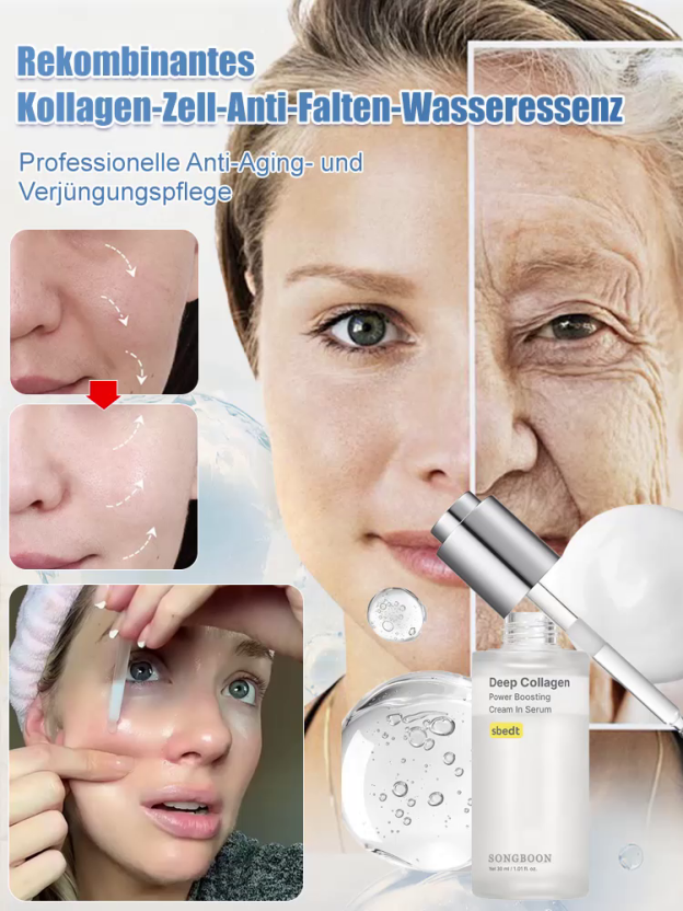 Tiefen-Kollagen-Serum✨Straffung und Lifting in nur 3 Sekunden, sofort sichtbare Ergebnisse!