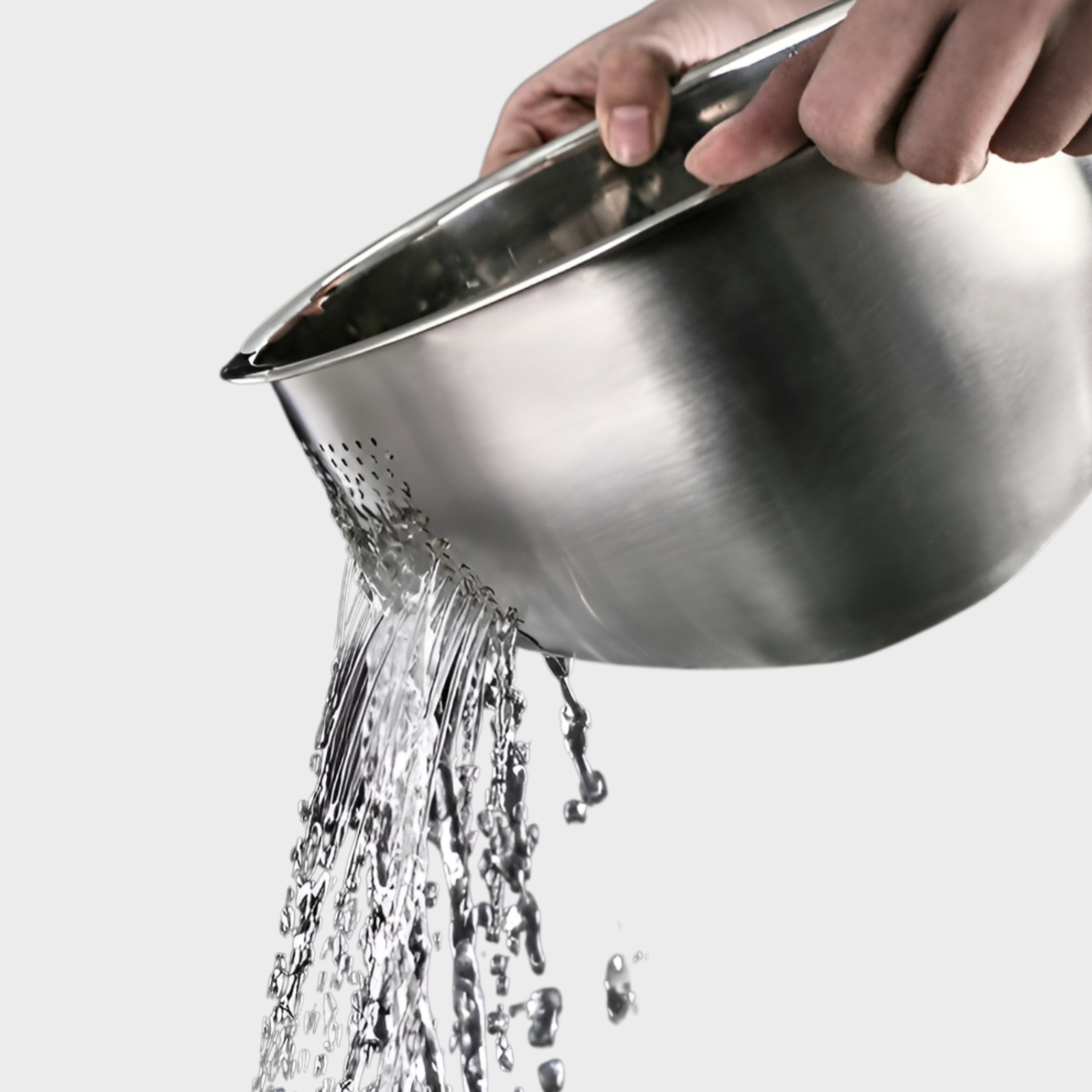 Küchenbedarf Edelstahl-Abtropfkorb