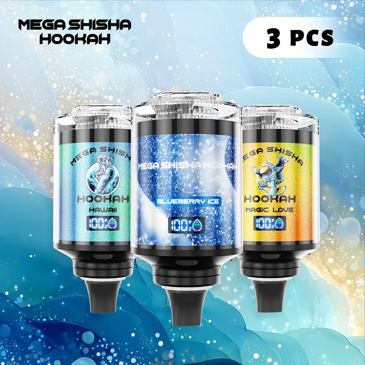 JNR Vape Mega Shisha Hookah 100K Packages