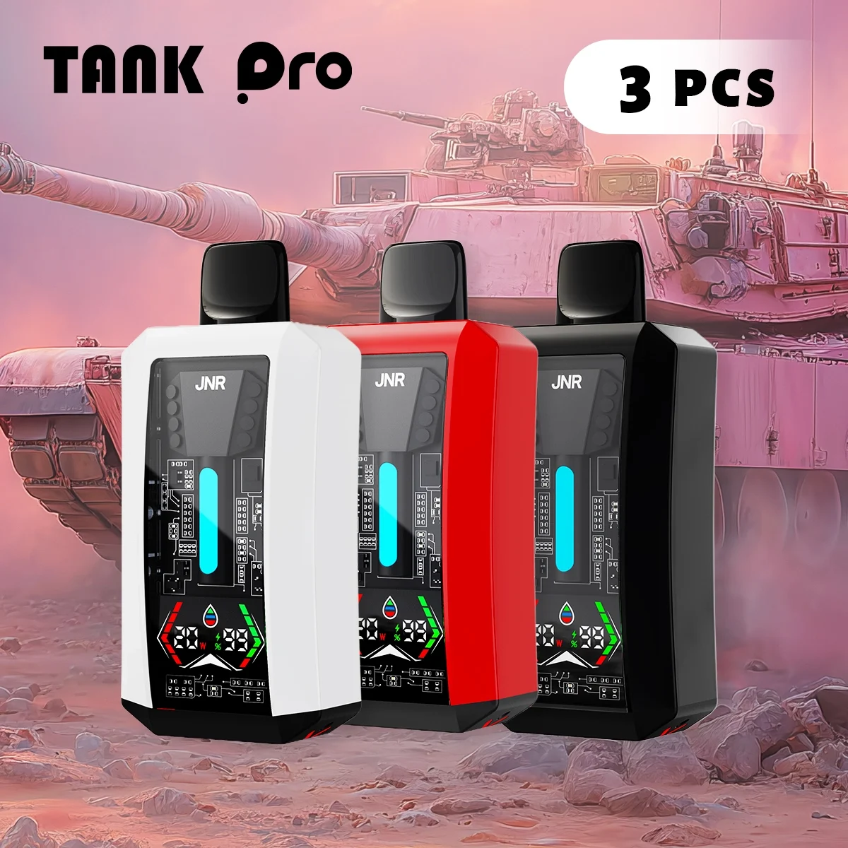 JNR Vape Tank PRO 33K Packages